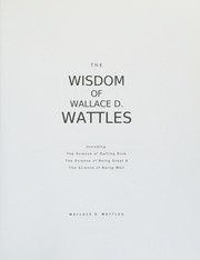 Wisdom of Wallace D. Wattles