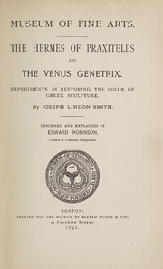Hermes of Praxiteles and the Venus Genetrix