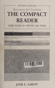 Resources for teaching the compact reader -- seventh edition
