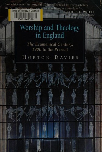 Worship and theology in England [3/3]