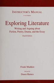 Instructor's Manual to Accompany Exploring Literature -- fourth edition