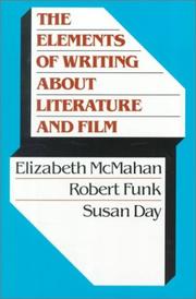 The elements of writing about literature and film