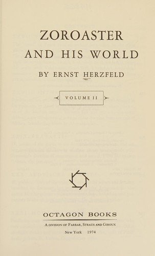 Zoroaster and his world