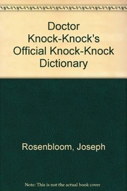 Doctor Knock-Knock's Official Knock-Knock Dictionary