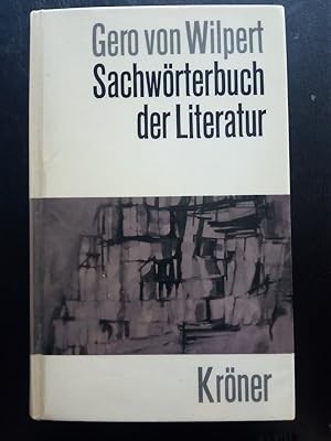 Sachworterbuch der Literatur