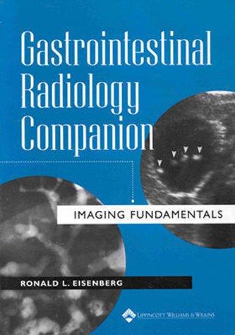 Gastrointestinal radiology companion