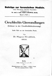 Geschlechts-Umwandlungen