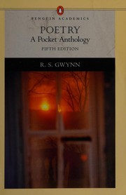 Poetry, A Pocket Anthology -- fifth edition
