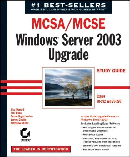 MCSA/MCSE Windows Server 2003 upgrade