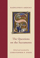 Questions on the Sacraments