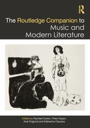 Routledge Companion to Music and Literature