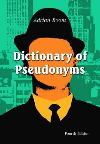 Dictionary of pseudonyms