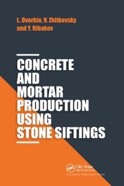 Concrete and Mortar Production Using Stone Siftings