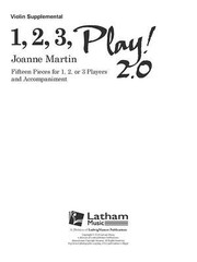 1, 2, 3 Play! 2. 0 Supplemental Violin Part