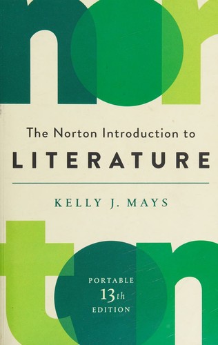 The Norton Introduction to Literature--Portable thirteenth edition