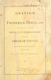 Oration by Frederick Douglass