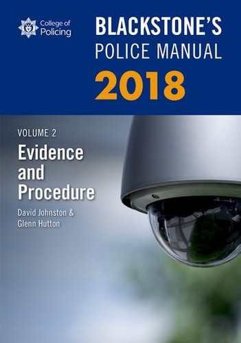 Blackstone's Police Manuals Volume 2