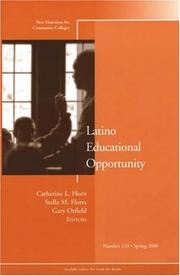 Latino educational opportunity
