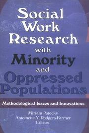 Social work research with minority and oppressed populations