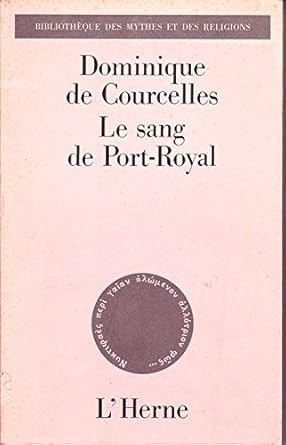 Le sang de Port-Royal