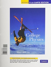 College Physics, Books a la Carte Plus MasteringPhysics