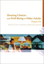 Housing choices and well-being of older adults