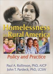 Homelessness in rural America