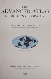 The advanced atlas of modern geography
