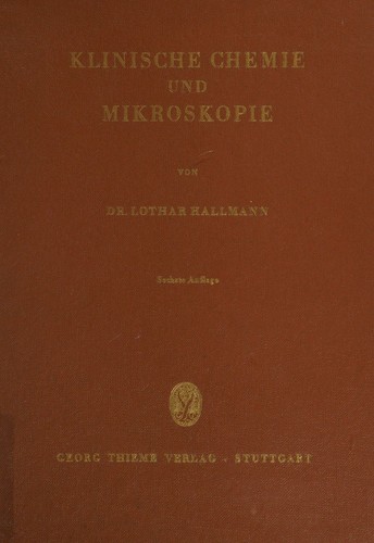 Klinische Chemie und Mikroskopie