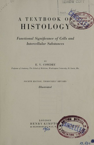 A textbook of histology