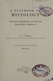 A textbook of histology