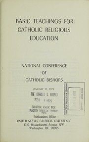 Basic teachings for Catholic religious education