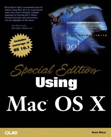 Special edition using Mac OS X