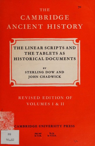 The linear scripts and the tablets as historical documents...