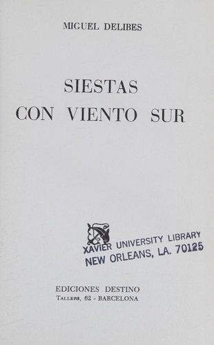 Siestas con viento sur