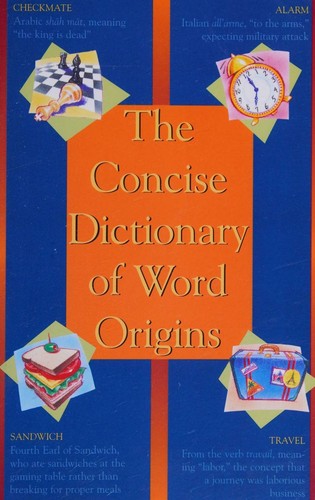 Concise Dictionary of Word Origins