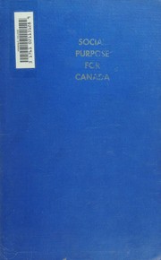 Social purpose for Canada