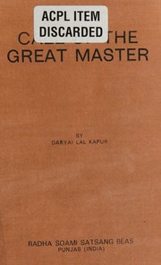 Call of the great master