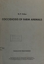 Coccidiosis of farm animals