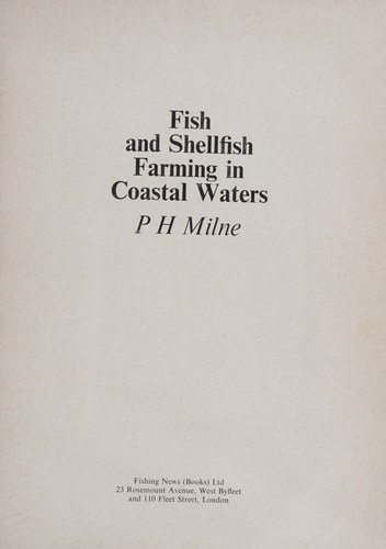 Fish and shellfish farming in coastal waters