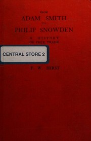 From Adam Smith to Philip Snowden