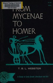 From Mycenae to Homer