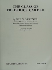The glass of Frederick Carder