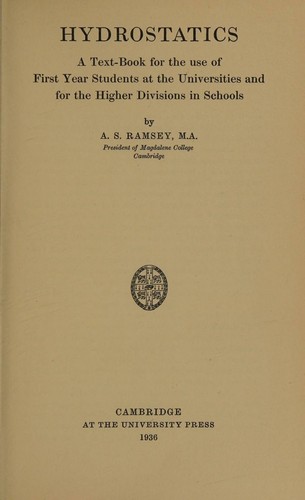 Hydrostatics