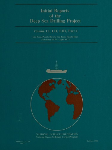 Initial reports of the Deep Sea Drilling Project