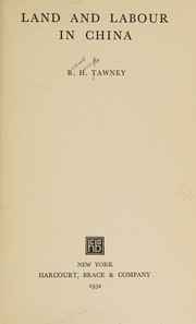Land and labor in China