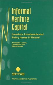 Informal venture capital