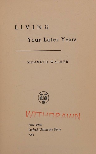 Living your later years