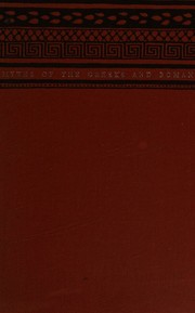 Myths of the Greeks and Romans