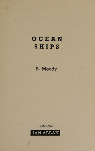 Ocean ships